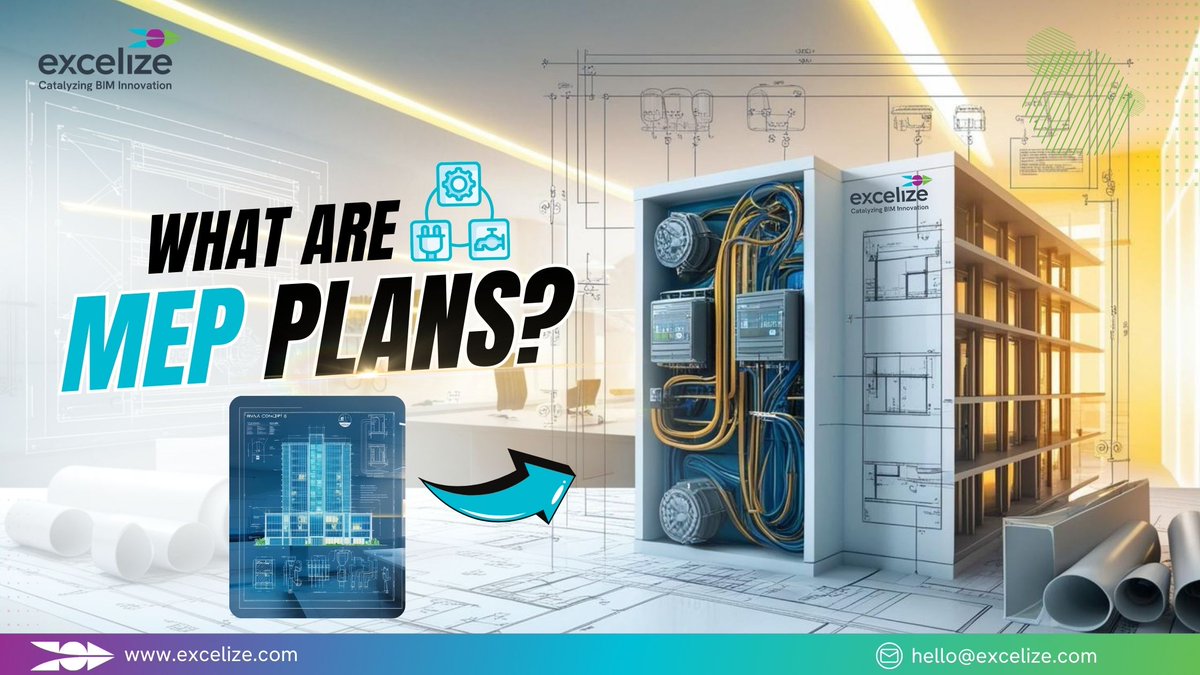 ExcelizeBIM's tweet image. What Are MEP Plans? A Complete Guide to Mechanical, Electrical & Plumbing in Construction
excelize.com/blog/mep-plans…