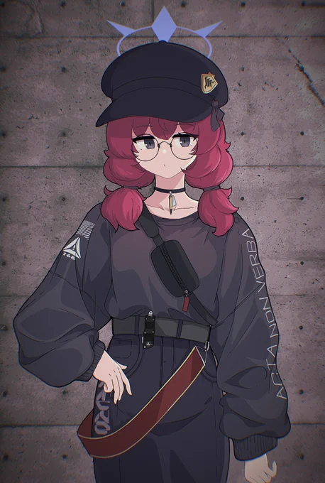 #ブルアカ style, tactical. 
