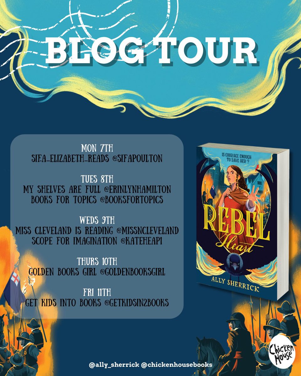 Get Kids into Books (@getkidsin2books) on Twitter photo I love a book with a strong female lead and that’s exactly what we’ve got with Merriweather Pryce. Join <a href="/ally_sherrick/">Ally Sherrick - busy time-travelling again 😉</a> over on my blog as she shares a guest post about the courageous women in her book and the historical figures who inspired her.
getkidsintobooks.com/qa/ I love a book with a strong female lead and that’s exactly what we’ve got with Merriweather Pryce. Join <a href="/ally_sherrick/">Ally Sherrick - busy time-travelling again 😉</a> over on my blog as she shares a guest post about the courageous women in her book and the historical figures who inspired her.
getkidsintobooks.com/qa/