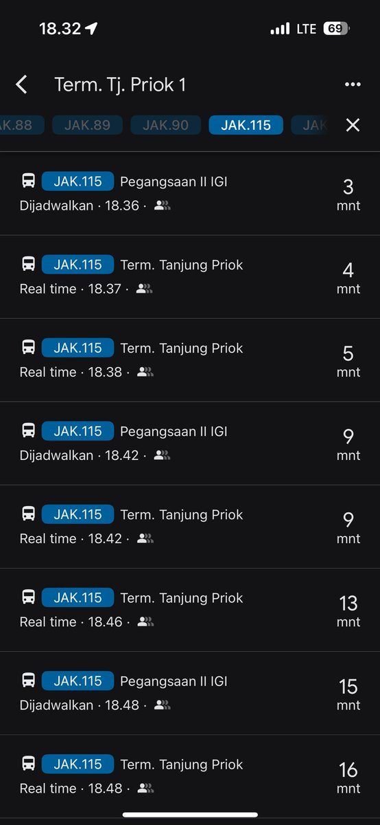 kim_ybae's tweet photo. @PT_Transjakarta min, mobil 115 apakah tdk masuk terminal lagi? Soalnya di maps ada, tp gk muncul2 https://t.co/G1hy1qcWKG