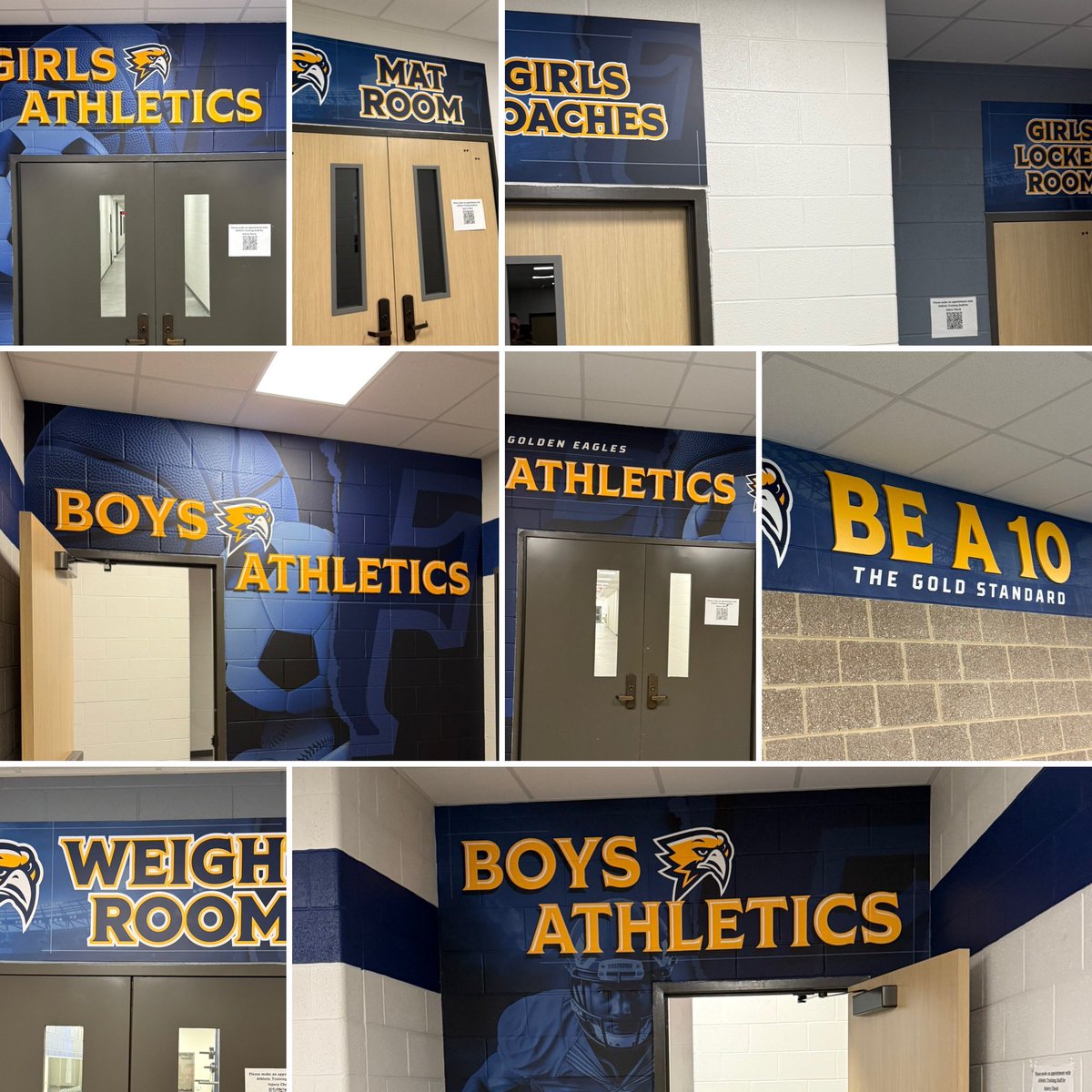 Eric Robinson (@coach_erobinson) on Twitter photo Love the new look! Thanks <a href="/BSNSPORTS/">BSN SPORTS</a> and Sign Press for helping us keep up the Gold Standard! #goldblooded Love the new look! Thanks <a href="/BSNSPORTS/">BSN SPORTS</a> and Sign Press for helping us keep up the Gold Standard! #goldblooded