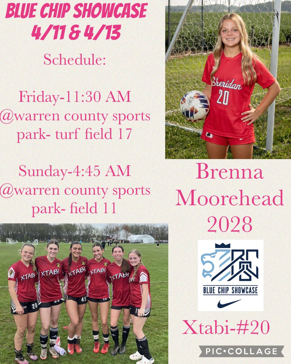 Blue chip showcase 2025!! ⚽️