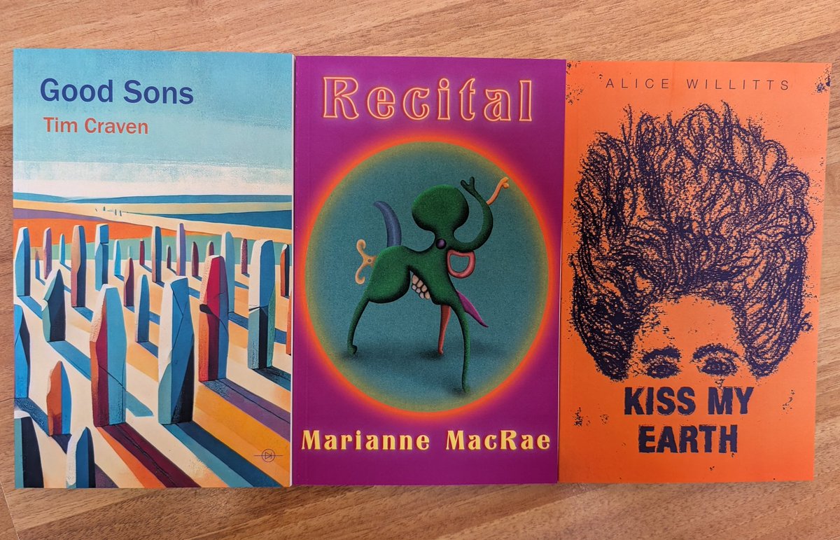 Blue Diode Press (@diodeblue) on Twitter photo Three recent books available now from bluediode.co.uk . Good Sons by Tim Craven, Recital by <a href="/MarianneMacRae/">Dr Marianne MacRae</a> , and Kiss My Earth by Alice Willitts. Info, sample poems, etc at the link. Have a look! Three recent books available now from bluediode.co.uk . Good Sons by Tim Craven, Recital by <a href="/MarianneMacRae/">Dr Marianne MacRae</a> , and Kiss My Earth by Alice Willitts. Info, sample poems, etc at the link. Have a look!