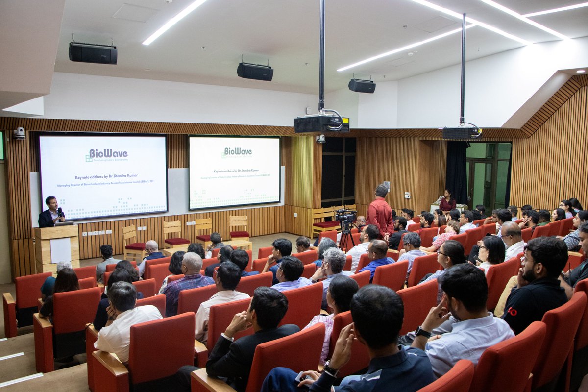 CCAMP_India's tweet image. Leading the very first edition of #BioWave! A revolutionary initiative to catalyse India's Bioeconomy and boost it's much needed deep-science sector. A platform with the mission to make India a global leader of science-led healthcare, agritech and cleantech solutions!

CCAMP was