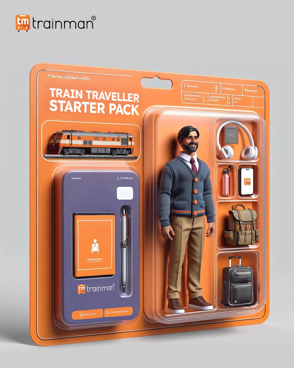 We joined the trend as well 🫂
Did we miss anything? Add yours in the comment👇
(Action Figure, Toy Trend, Trending)

#Trainman #TrainmanApp #TrainmanTrainTravelApp #ToyTrend #ActionFigure #Trending #Travel