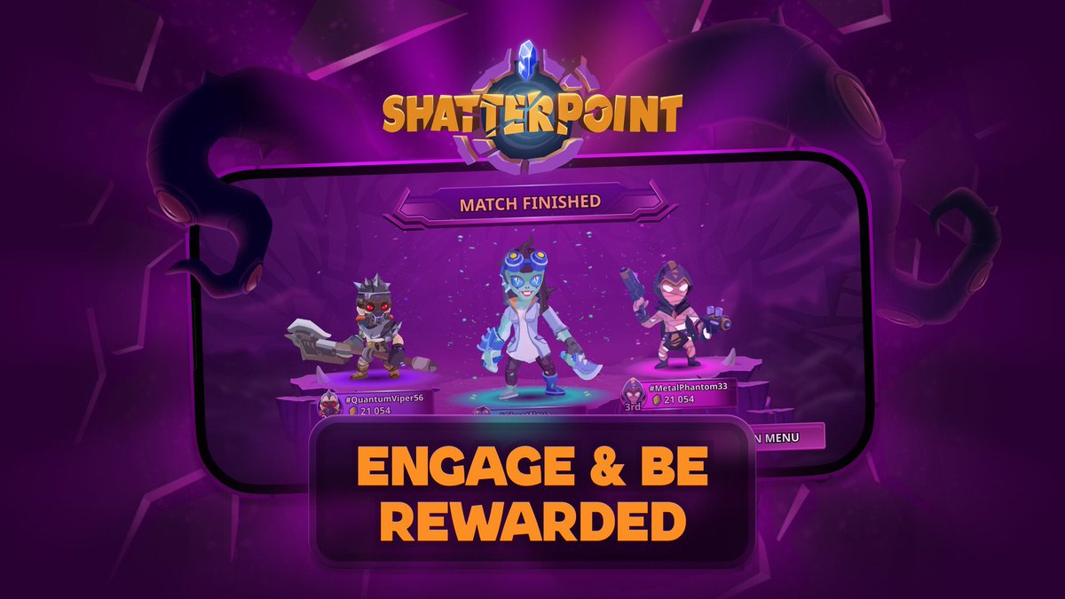 peiopeixiao's tweet photo. 笑哥 x @Shatterpointgg  送NFT

🎁抽2个保证白，免费打

Shatterpoint 回归——速度更快、刺激程度更甚！体验一款免费的移动端 MOBA，在怪物密布的地图上进行刺激的 PvP 战斗。当您征服竞技场并收集碎片时，特殊的 NFT 会为您赚取 $POINT——由 BigTime 和 OpenLoot 启发的代币经济学支持。Shatterpoint 与 Estoty Studios 共同开发，将 web3 移动游戏推向了新的高度。

要求：
1⃣关注 @peiopeixiao & @Shatterpointgg 
2创建OpenLoot用户名（必须创建）：https://t.co/VyMvKIfWe4
3点赞、转发、并留言OpenLoot ID

详情
Supply：5000
Price：Free
Date：TBA

24H