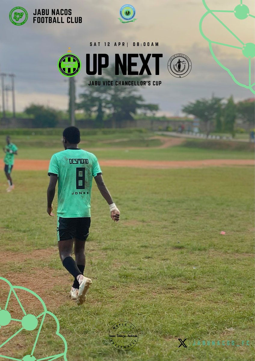 jabunacos_fc's tweet photo. The Journey to defend our #JABUVCCup title begins tomorrow against the Department of Law.

What's your favorite #CSCLAW Memory?

#VCCupGames #VCCup #NACOS #JABUVCCup #Champions #CSCLAW https://t.co/2QEQx9NMKm