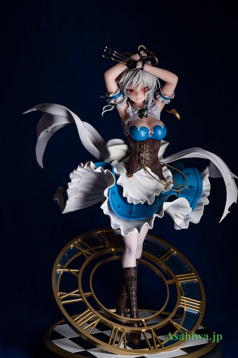 MAGI東方第2弾。MAGI ARTS 東方Project 1/6 月時計 十六夜咲夜 豪華版