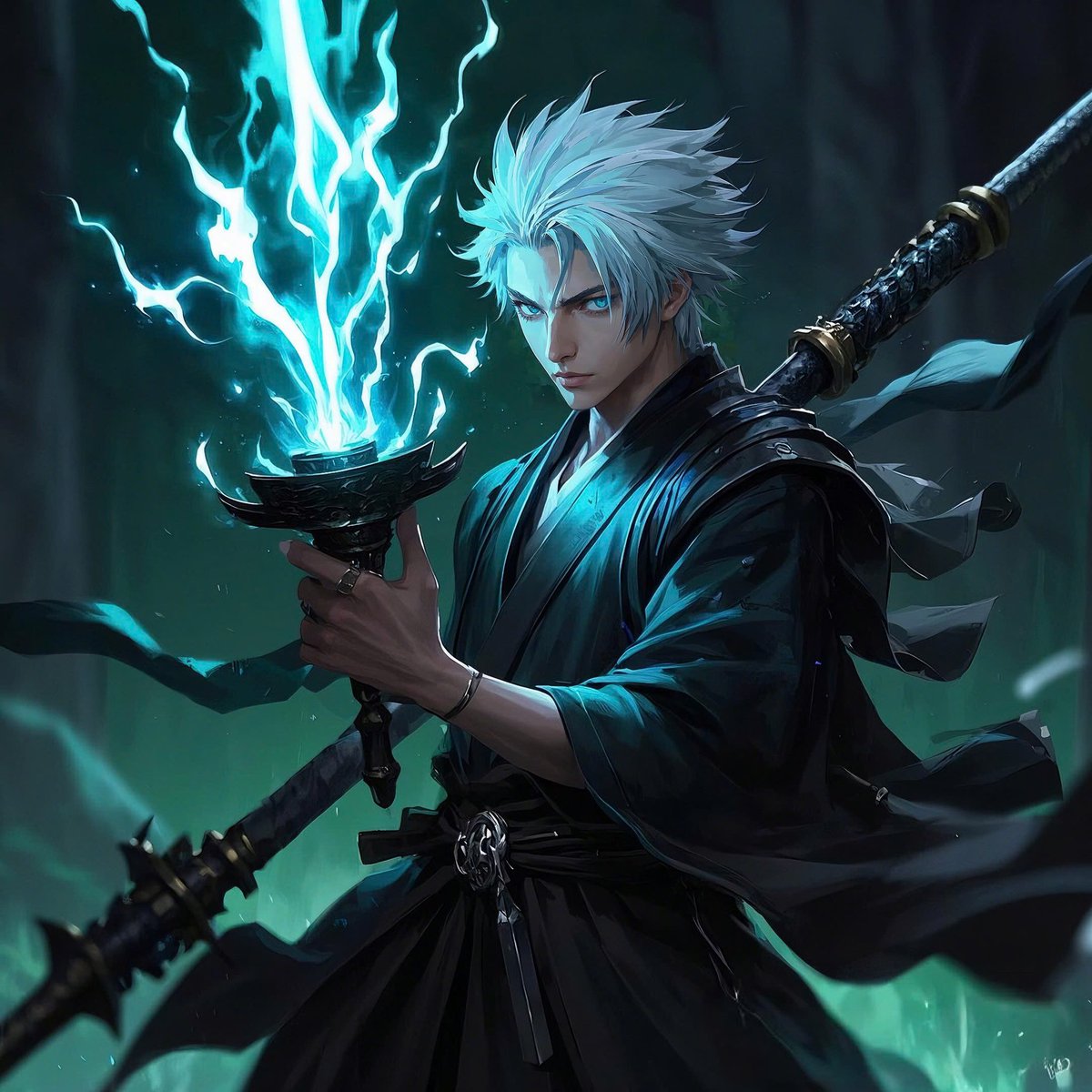 #EnjinNFTs #Giveaway Party  🥳🚀🎉  
 
Bankai 😎
 
50x. To Win: 
 
1⃣ 🖤♻️ and HODL
   
2⃣ Enjoy your weekend 😘 
 
3⃣ Drop your <a href="/enjin/">Enjin</a> matrixchain addy in QR code

nft.io/collection/mug…