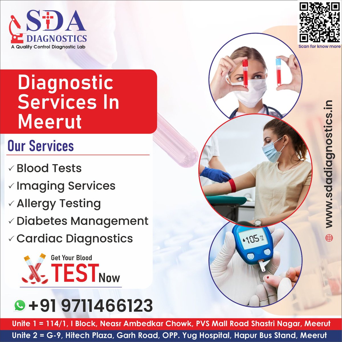sda_diagnostic's tweet image. 🩺 𝐓𝐨𝐩 𝐃𝐢𝐚𝐠𝐧𝐨𝐬𝐭𝐢𝐜 𝐒𝐞𝐫𝐯𝐢𝐜𝐞𝐬 𝐢𝐧 𝐌𝐞𝐞𝐫𝐮𝐭!

#diagnosticcenter #bloodtest #pathlab #diagnosticservices #imagingservices #cardiacdiagnostics #diabetesmanagement #allergytesting #healthcheckup #healthyliving #healthcare #meeruthealthcare #labtest