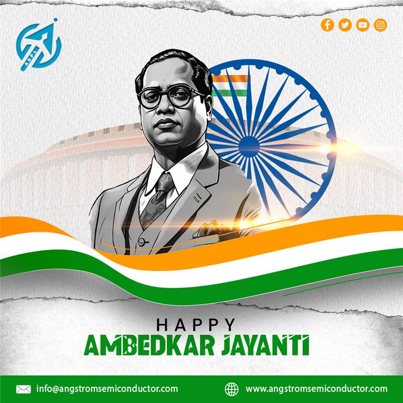 AngstromLtd's tweet photo. 🔔 A Leader Who Changed History
Dr. Ambedkar didn’t just write laws — he rewrote the future.
 🌍 His dream was an India where every voice matters and every life is valued.
Let’s take his vision forward!
#JaiBhim #AmbedkarJayanti2025 #EqualityAndJustice #IndianPride https://t.co/kkxNBLihlJ