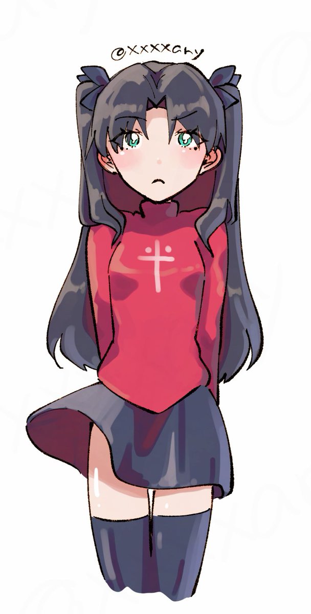 遠坂凛 「リ 」|ありのイラスト