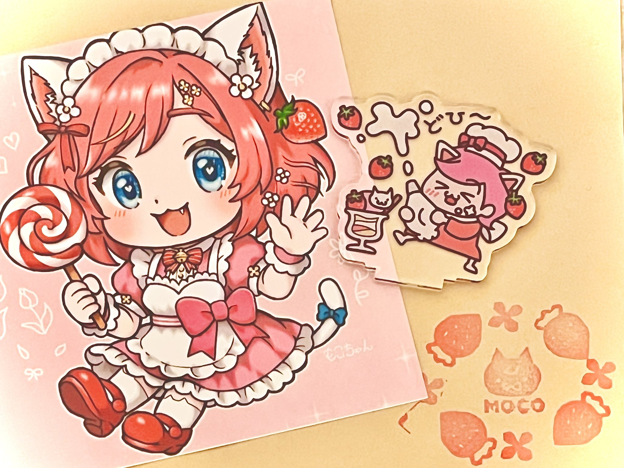 【2024年製 新品】 もこちゃん🍓🍭MOCOCHAN (@moco_chan2525) X / その他