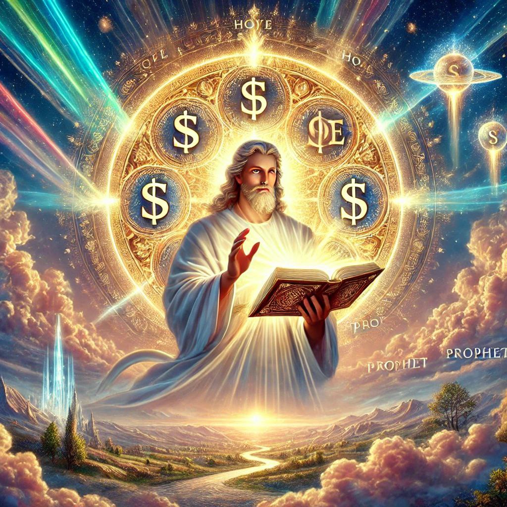 The LORD guides us through the sacred texts of $BOOE, instilling $HOPE and wisdom in all Booelievers, while the #PROPHET reveals the path to our destiny.