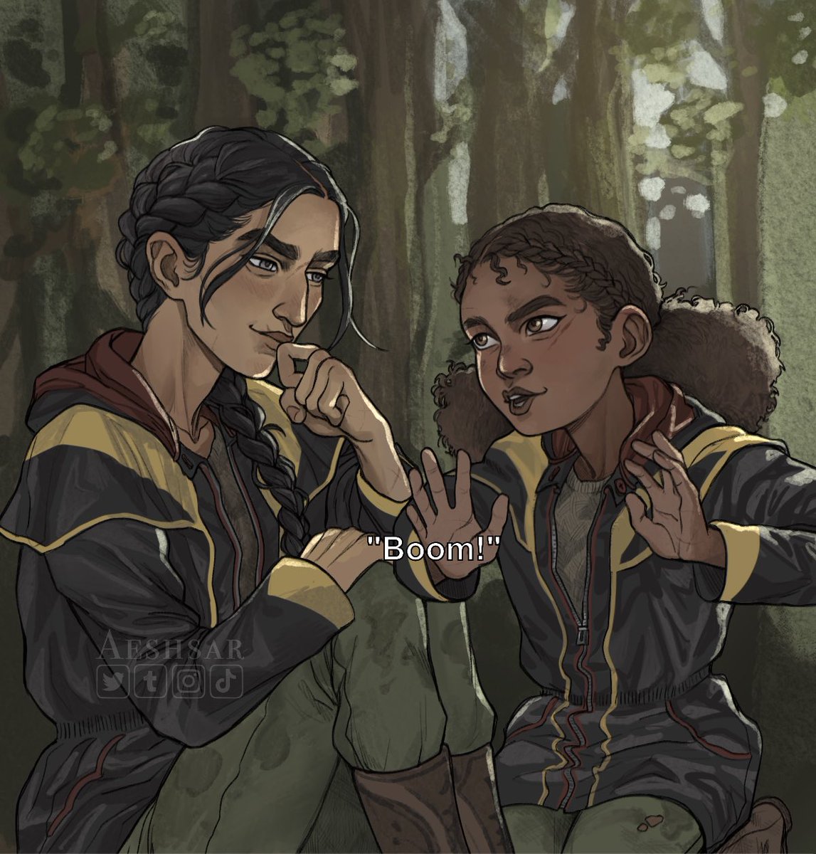 aeshsar's tweet photo. I’ll come back I promise (here’s my #sotr coping pieces) #sotrspoilers https://t.co/2FhLyfzkgo