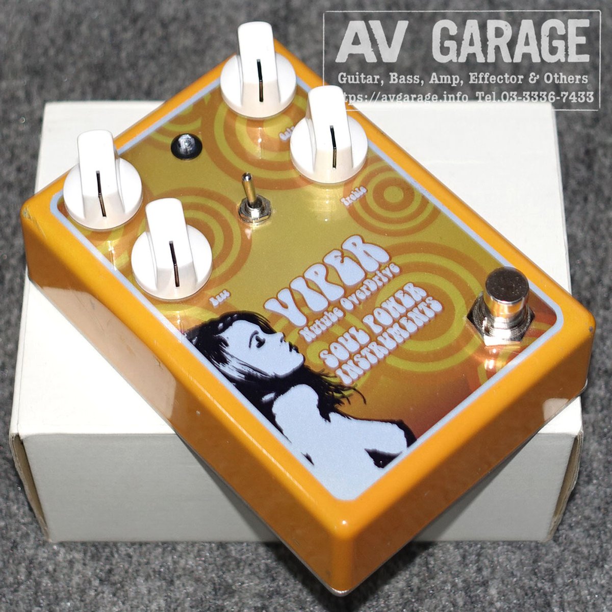 Viper Soul Power Instruments Nutube搭載 Soul Power Instruments Viper - YouTube