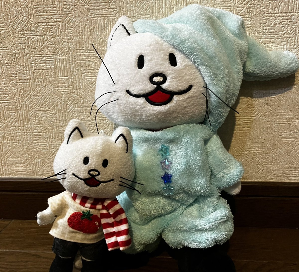 ぽしゃらぽん@SR 円盤を待つ人 (@posharapon) on Twitter photo うおおおおぉー!オフ会に間に合ったーっ!✌️✌️
ばんさん(<a href="/bam65bi/">ばん(ニコル服型紙)</a> )の型紙を借りして、ニコルちゃんパジャマ&ちびニコルちゃんTシャツ作りました(ズボンは間に合わなくって既製品)。ありがとうございます😊😊😊
いよいよ明日だね!でも今日は早く寝るのでお祝いは早朝予定😅 うおおおおぉー!オフ会に間に合ったーっ!✌️✌️
ばんさん(<a href="/bam65bi/">ばん(ニコル服型紙)</a> )の型紙を借りして、ニコルちゃんパジャマ&ちびニコルちゃんTシャツ作りました(ズボンは間に合わなくって既製品)。ありがとうございます😊😊😊
いよいよ明日だね!でも今日は早く寝るのでお祝いは早朝予定😅
