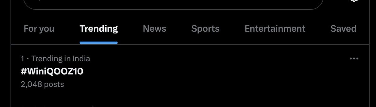 stufflistings's tweet photo. And, of course, we are trending in India 😍 

Awesome stuff #stufflistingsarmy ❤️

Entries open till Wednesday, so keep participating.

Have a happy weekend (birthday weekend for me 🥹)

Love you all ❤️

#WiniQOOZ10 #iQOOZ10 #FullyLoaded https://t.co/KOPcNc5JTy