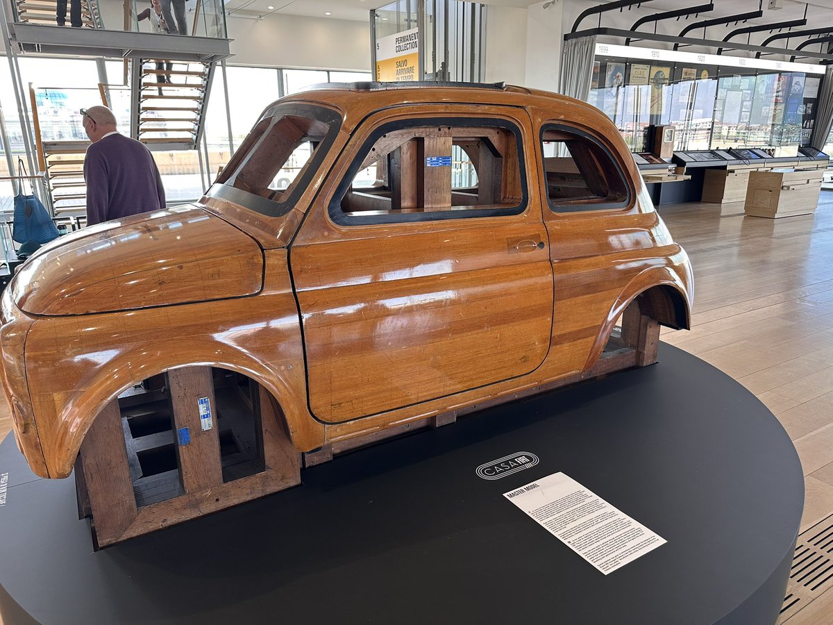 There are not many conference venues that have this historic importance. #ChangeInCardiology congress held in the old fiat factory in Turin- with a testing track on its roof! 

Here is the history of Fiat, how their badges have changed over time and the original fiat 500 model