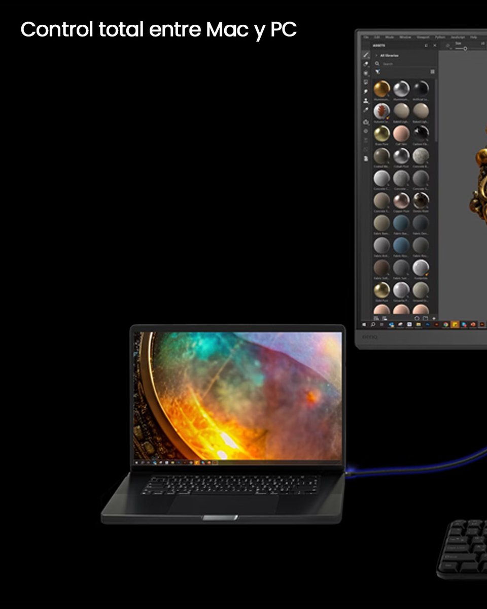 ROBISA's tweet photo. El PD2730S no es cualquier monitor de 27".
Resolución 5K nativa (igual que el Studio Display)
@BenQ_Spain
https://t.co/93R3ZzFmkW
#BenQMonitors #PD2730S #MacReady https://t.co/y0PlrporqO