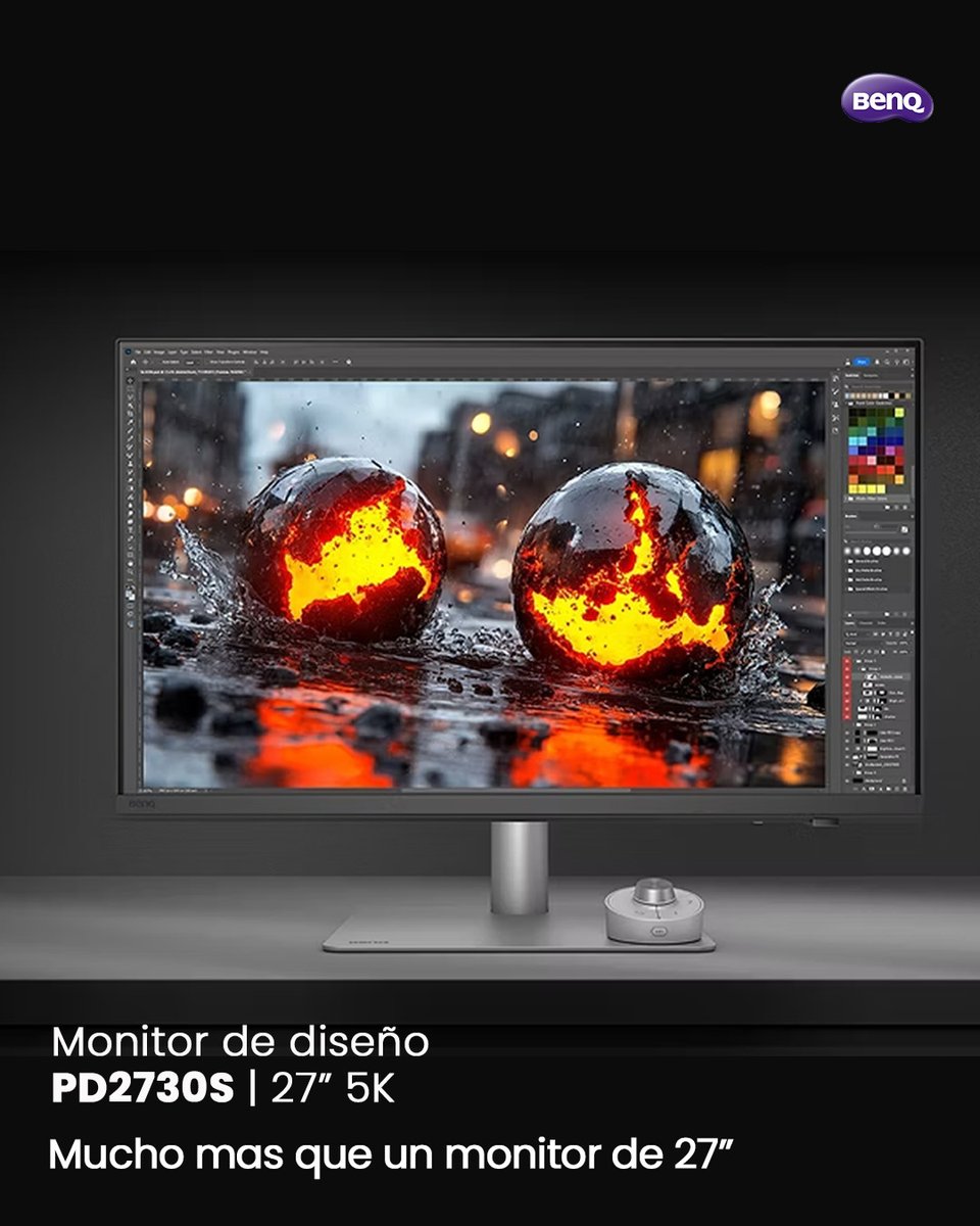 ROBISA's tweet photo. El PD2730S no es cualquier monitor de 27".
Resolución 5K nativa (igual que el Studio Display)
@BenQ_Spain
https://t.co/93R3ZzFmkW
#BenQMonitors #PD2730S #MacReady https://t.co/y0PlrporqO