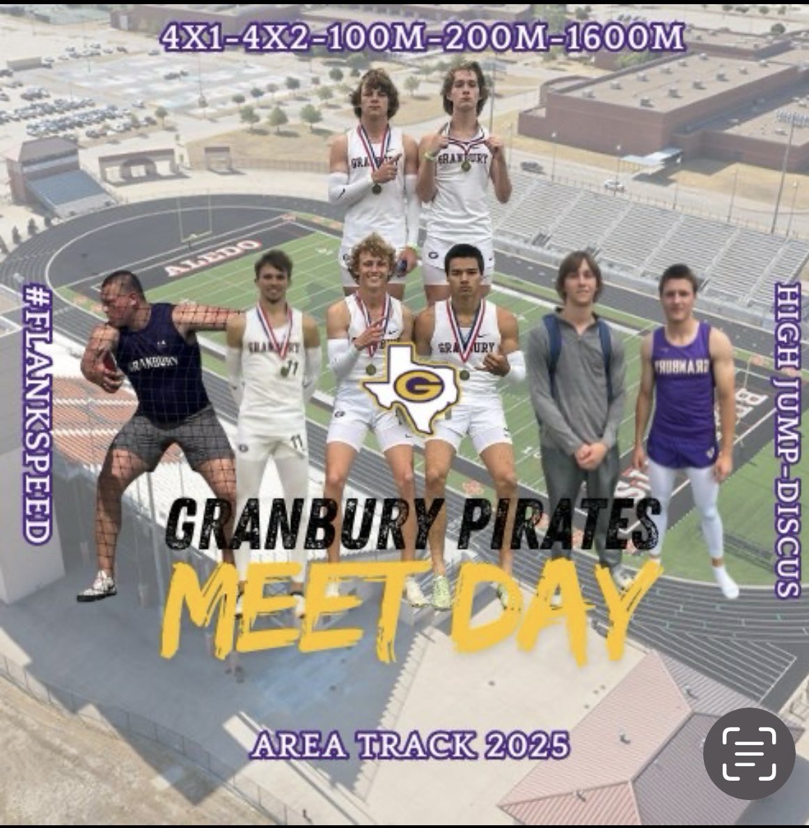 Granbury Men’s Track & Field tweet media