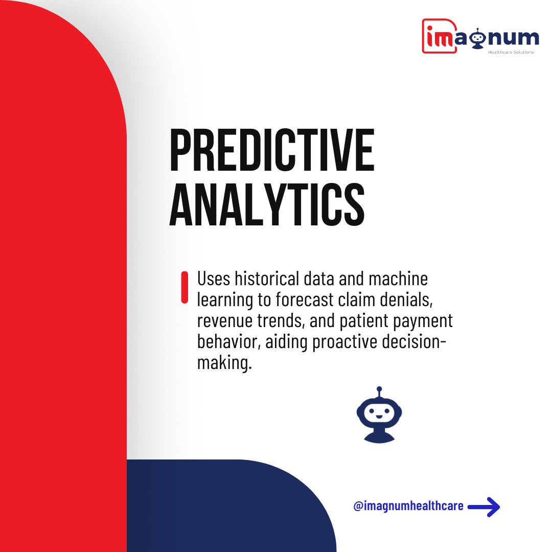 Imagnumhcs's tweet image. Optimizing your Revenue Cycle Management (RCM) starts with the right analytics! From tracking payer performance to predicting financial trends, data-driven insights help healthcare providers reduce denials, improve cash flow, and maximize revenue.

#RCMAnalytics 
#HealthcareData