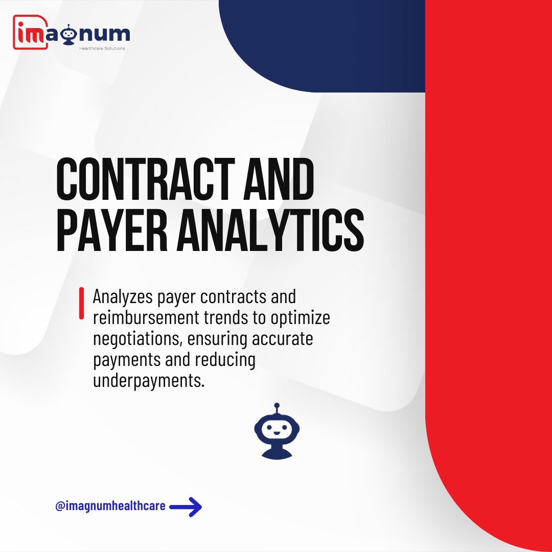 Imagnumhcs's tweet image. Optimizing your Revenue Cycle Management (RCM) starts with the right analytics! From tracking payer performance to predicting financial trends, data-driven insights help healthcare providers reduce denials, improve cash flow, and maximize revenue.

#RCMAnalytics 
#HealthcareData