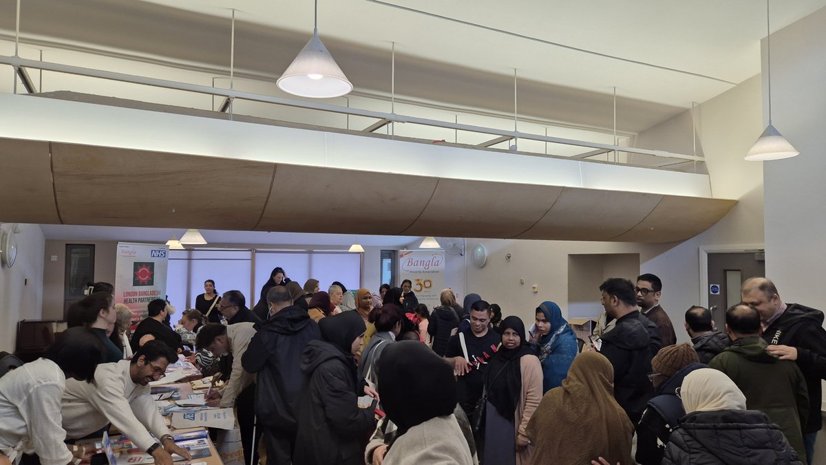 CancerNel's tweet photo. "Events like this, working closely with our amazing partners such as London Bangladeshi Health Partnership and Bangla Housing, help us build trust within local communities, which is so important in achieving health equity."

Another fantastic community event! https://t.co/FnSZ4acxyi