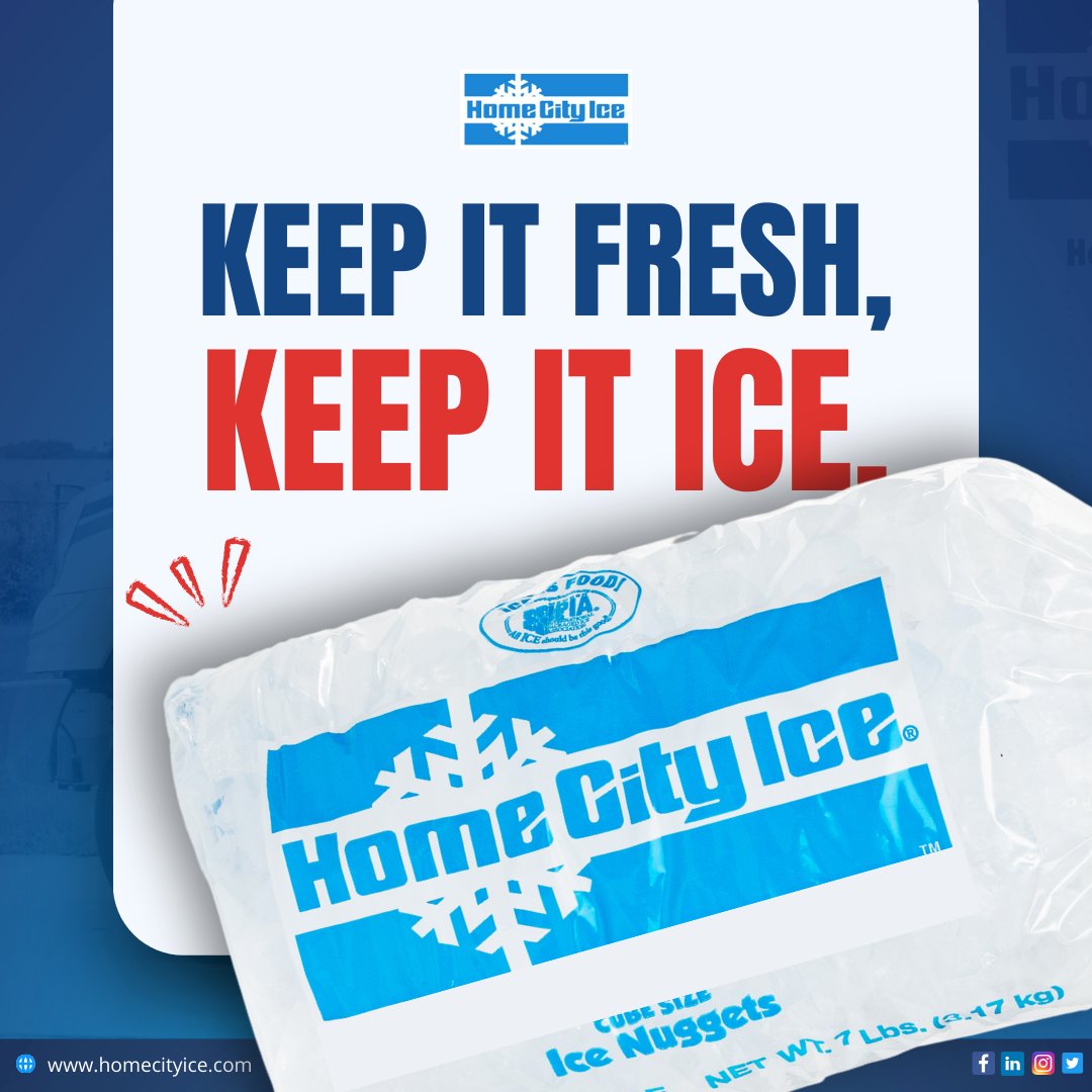 HomeCityIce's tweet image. When only the freshest ice will do—Home City Ice has you covered! From restaurants to events, we help you keep it fresh, keep it ice.

Ready to place an order? Visit homecityice.com for fast delivery! 🧊

#freshice #icecompany #eventservices #staycool #foodandbeverage