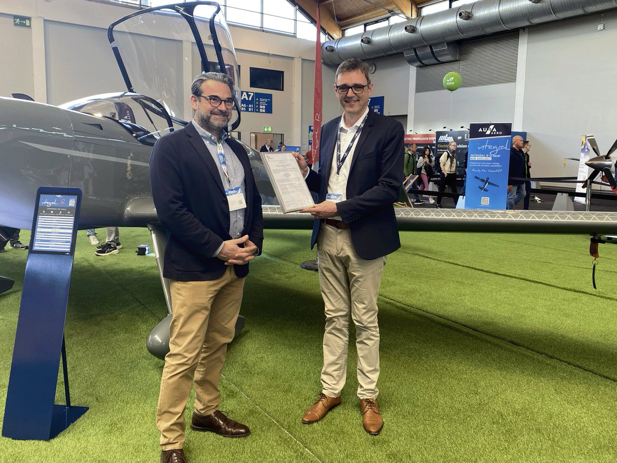 Aura Aero (@aero_aura) on Twitter photo #AURANews #AURAPress
«At AERO Friedrichshafen, AURA AERO receives OSAC Statement of Conformity for the INTEGRAL family, paving the way for series deliveries.» 🗞️➡️ lnkd.in/dTeupt6g
<a href="/AviationOSAC/">OSAC | Apave Aeroservices</a> #AURANews #AURAPress
«At AERO Friedrichshafen, AURA AERO receives OSAC Statement of Conformity for the INTEGRAL family, paving the way for series deliveries.» 🗞️➡️ lnkd.in/dTeupt6g
<a href="/AviationOSAC/">OSAC | Apave Aeroservices</a>