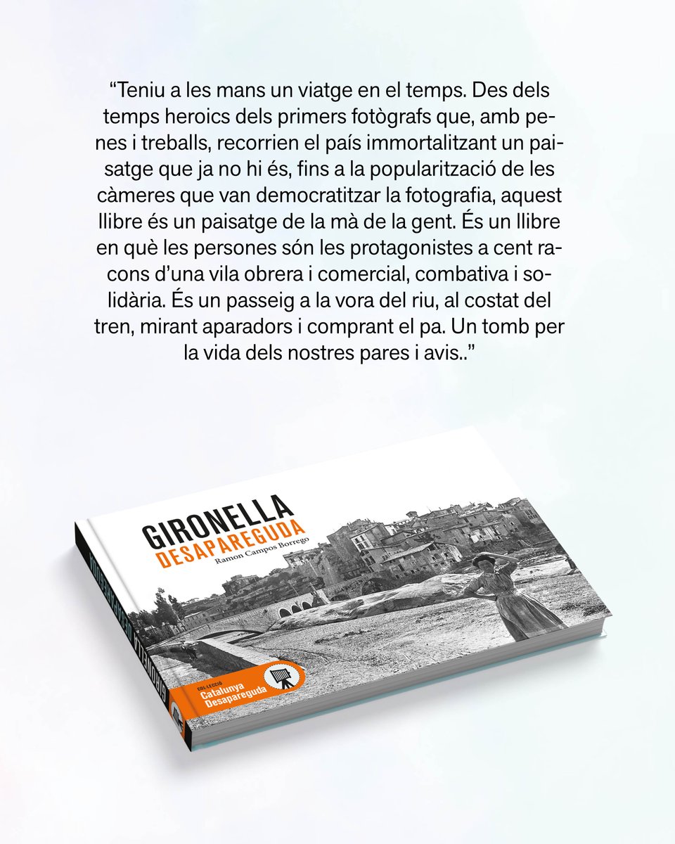 GIRONELLA DESAPAREGUDA
de l'autor Ramon Campos Borrego

PRESENTACIÓ
📅 11 d'abril
🕛 19:00
📍Espai Santa Eulàlia
(Pl. de la Vila s/n)

📚Disponible a les llibreries i a la nostra pàgina web:
efados.cat/novetats-catal…

#gironella #catalunya #historia