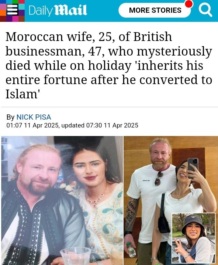 🇬🇧 - Strangely, in the #UnitedKingdom, someone are mysteriously dying after converting to #Islam. Coincidence, yes or no?