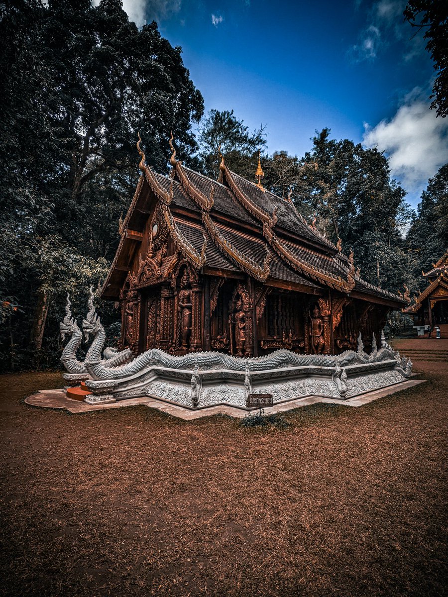 rajchasate's tweet photo. Step into serenity at Wat Luang Khun Win, Chiang Mai’s ancient jungle temple with timeless Lanna beauty. 🌿✨ #WatLuangKhunWin #ChiangMai #LannaHeritage https://t.co/0FtPB9wsZ0