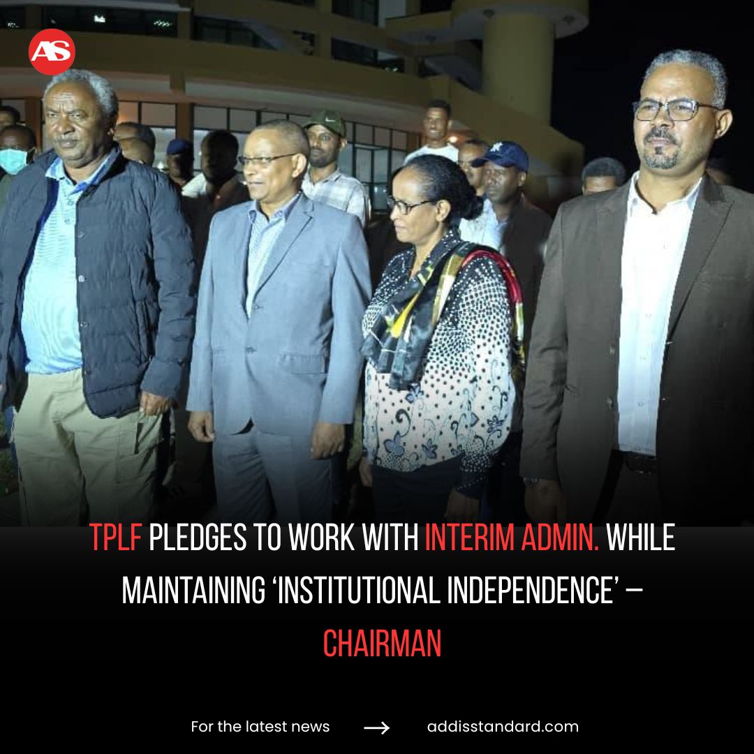addisstandard's tweet photo. #Ethiopia: #TPLF pledges to work with interim admin. while maintaining ‘institutional independence’ – Chairman

TPLF Chairman Debretsion Gebremichael (PhD) has pledged his party’s commitment to work “in a coordinated way” with the  Interim Administration of Tigray under President Lt. Gen. Tadesse Werede, while firmly asserting that the party will retain its “institutional independence.” In a Thursday meeting marking the leadership transition, Debretsion stated the TPLF “stands ready” to contribute to the administration’s mandates, adding, “We express our readiness to collaborate and support each other to achieve the interim administration’s missions in a short time.”

Reflecting on the past, Debretsion criticized the outgoing administration for having “failed to fulfill its missions” and in some cases “inflicted harm on the people of Tigray.” Emphasizing the need for swift restructuring, he said, “The main priority is for the Interim Administration to be reorganized in a way that swiftly fulfills the mandates expected by the people,” while stressing that TPLF's involvement will focus on restoring “our sovereignty” and building a government that reflects “the will of its people.”

https://t.co/Y0GfEczjji