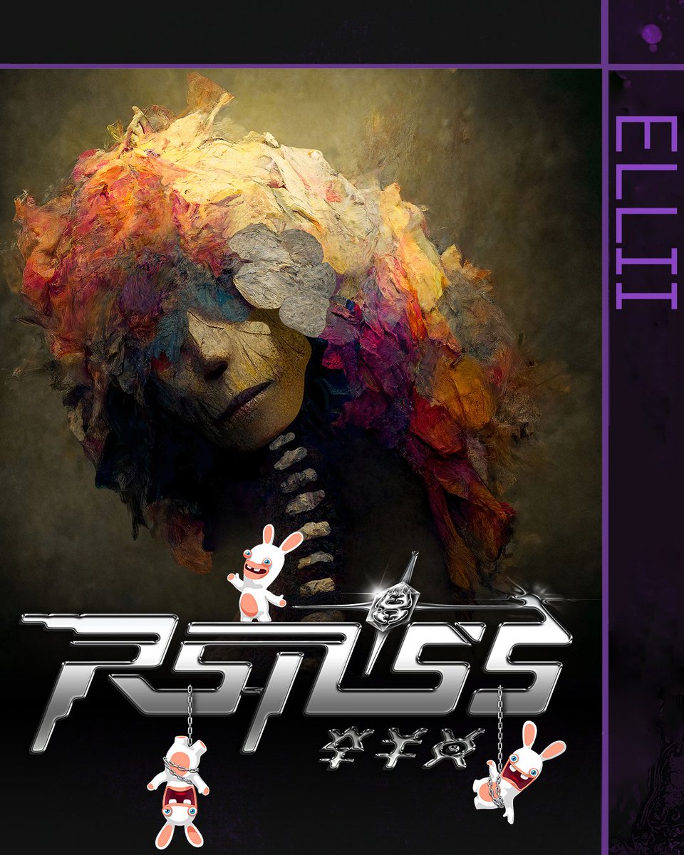 RSTLSSxyz's tweet image. ARTIST INTERVIEW: @Ellii_art 

&quot;I made several tests and I had two choices. Either I went with my work, my style... Or I would have made something really cute and, and nice like the Rabbids. And I thought, no, I think they wanted me to have my vision. So I went a bit far. I think…