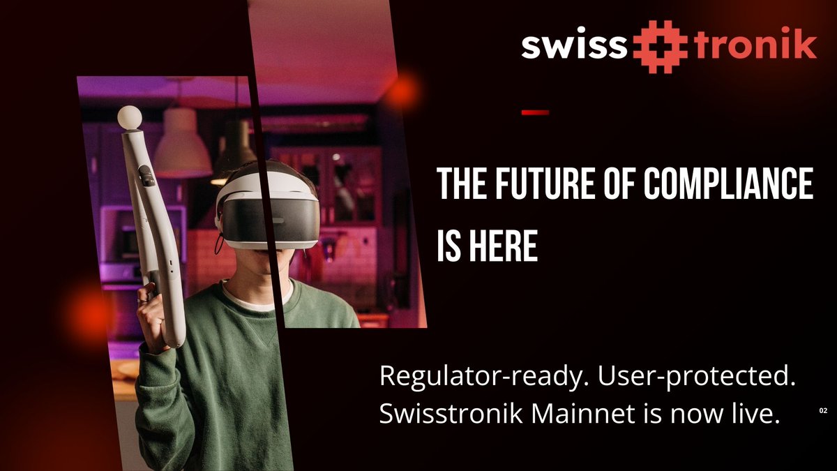 Chucksy30's tweet photo. @swisstronik 5/
This isn’t just a launch.
It’s the beginning of a movement redefining how privacy, trust, and compliance coexist in crypto.
Are you ready to build on Swisstronik?
Let’s shape the future together.
#Mainnet #STWR #CosmosSDK https://t.co/Xqquc1U7HL