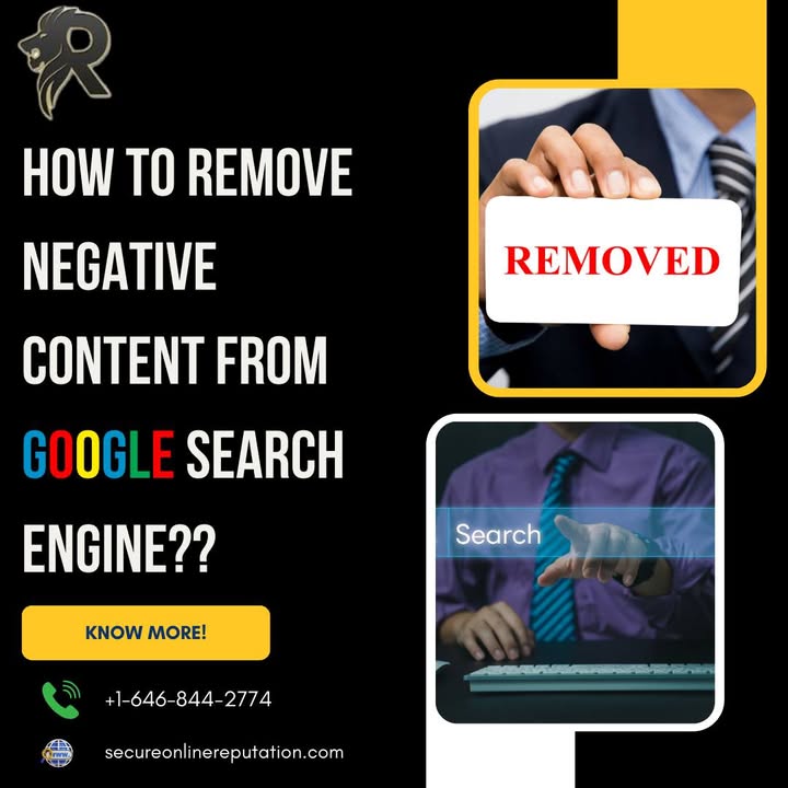 SecureOnlineRep's tweet image. Negative content? Not anymore! 🚫 Learn the proven steps to clean up Google search results and restore your image. 
For more info visit: bit.ly/4iXAQPk?utm_so… and 
call: +1-646-844-2774 
#ContentRemoval #GoogleCleanup #OnlineReputation