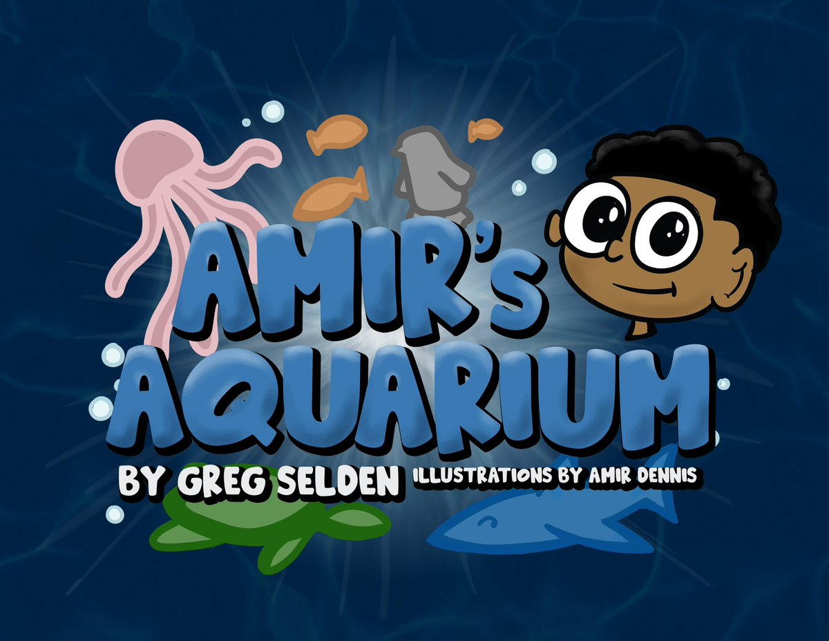 _GSelden's tweet photo. 🚨It’s official!🚨Amir’s Aquarium is OUT NOW on Amazon!
A heartfelt, funny children’s book about finding strength, patience, and purpose in unexpected places.
Perfect for kids ages 5-11.
https://t.co/ZQZtv1YzcL
Link is also on bio!
#AmirsAquarium #ChildrensBooks #ReadingIsLit https://t.co/sdb7q27U8Y