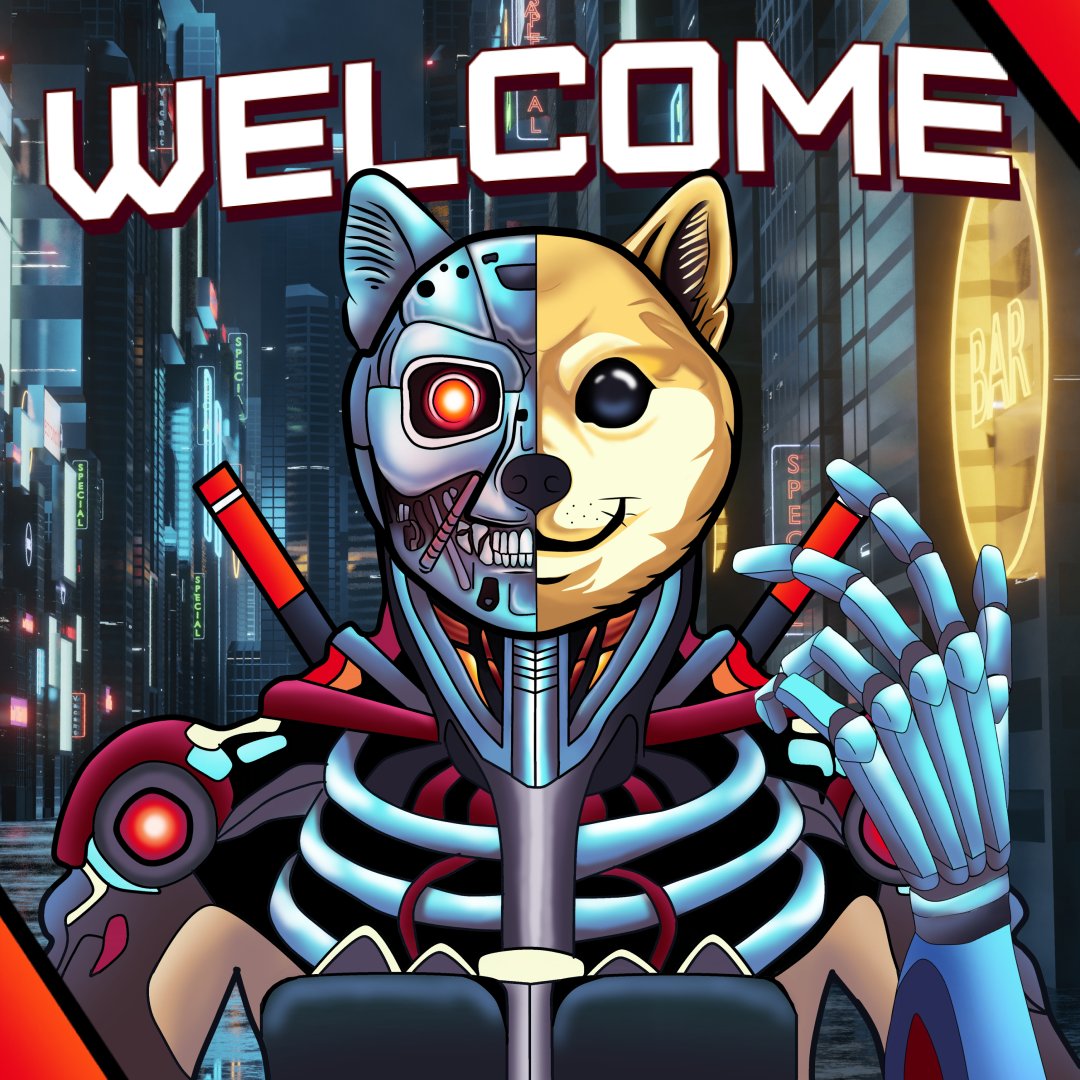 dogenatorsolana's tweet photo. The year is 2025. The market’s in chaos. One cyberdog rises… $DOGENATOR. Meme-powered. Solana-fueled. Unstoppable. 🦾🐾 #meme #solana https://t.co/UtI1KUOaXY