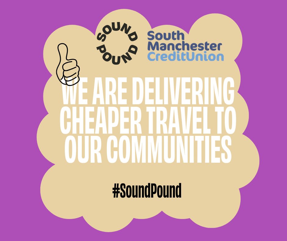 SmCreditUnion's tweet image. 📢 South &amp;amp; Central Manchester – your #creditunion is delivering affordable travel for you

🐝 @SoundPoundGroup credit unions are making sure #localpeople can get from A to Bee more affordably

👇 #SoundPound