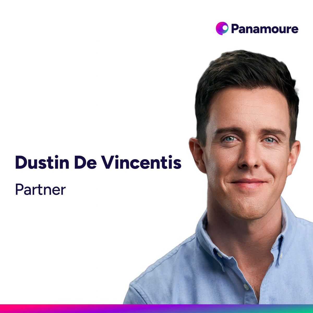 New Partner Announcement

We are happy to announce Dustin De Vincentis as a new Partner at Panamoure 🎉

A very warm welcome to the #Panamoure Team. 👋
#welcome #welcometotheteam #newstarter #growth #recruitment #meetourteam #growingteam #careersintech