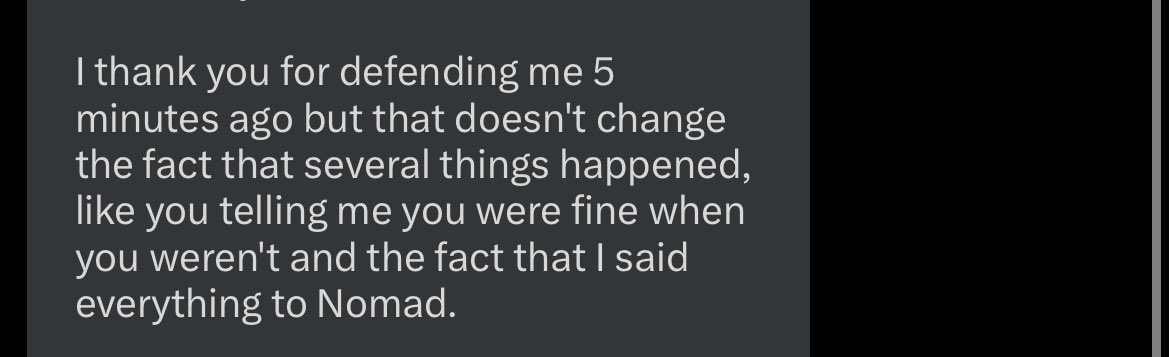 HatchetBug's tweet photo. @LABlCHOTAx @altichero ||• Dude thinks I defended him. I just didn't wanna be screamed at by him. https://t.co/Gc7oiZYANQ