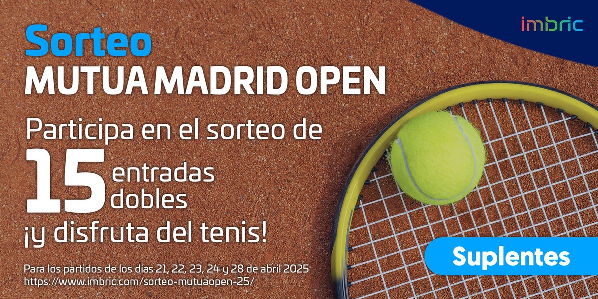 ¡Estos son los ganadores suplentes!
Tras no recibir la confirmación de algunos de los #ganadores del #sorteo, dejamos a continuación los nuevos ganadores:

<a href="/Raul_4_4/">Raul 👌🏼</a>
<a href="/Larripajaro/">Larri</a>
<a href="/tomypointer/">Tomas Sanchez</a>
<a href="/sadbryan_/">Bryan</a>

Esperamos vuestros datos por privado ¡Muchas gracias por participar!