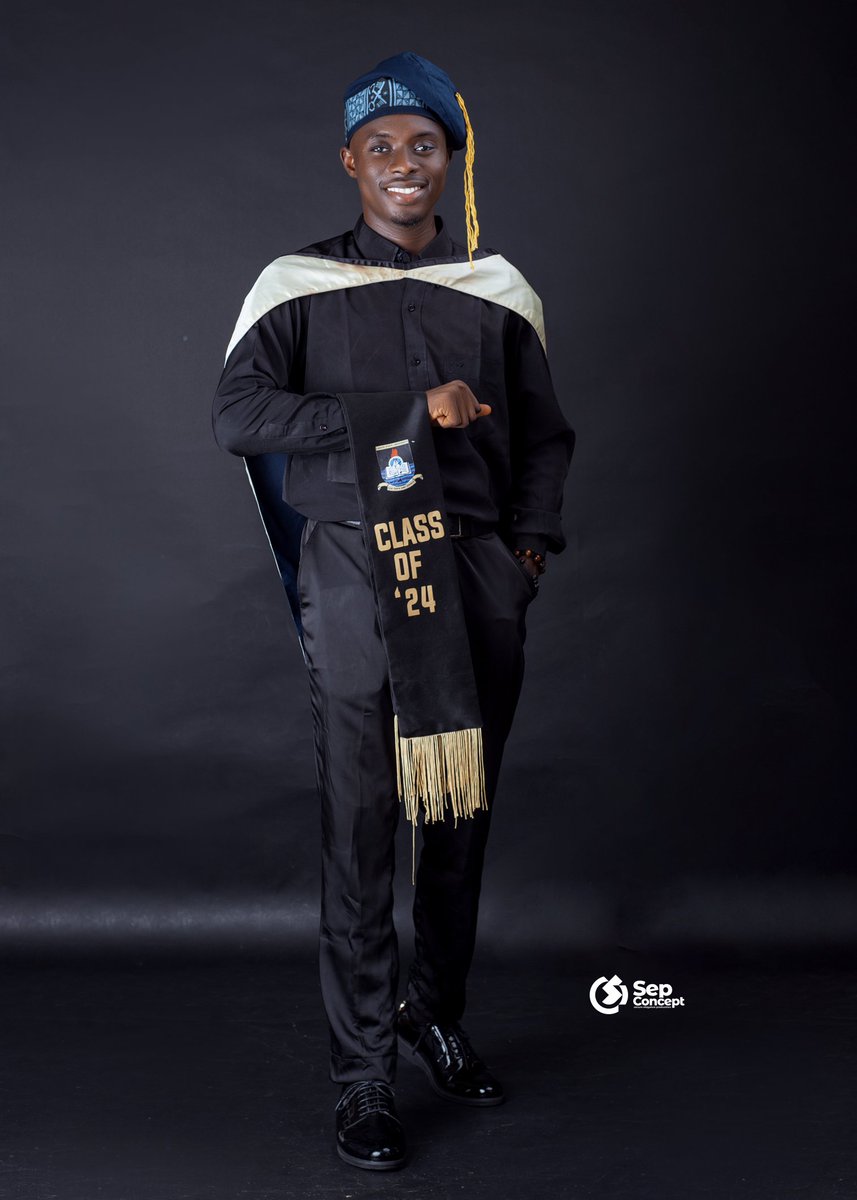 animashaun_paul's tweet photo. Best Graduating Student, Department of Psychology @LASUOfficial
First class honours - 4.82/5.00
All Glory to God!!!🚀🚀🚀
#lasu28thconvocation https://t.co/lCi53KjVDn