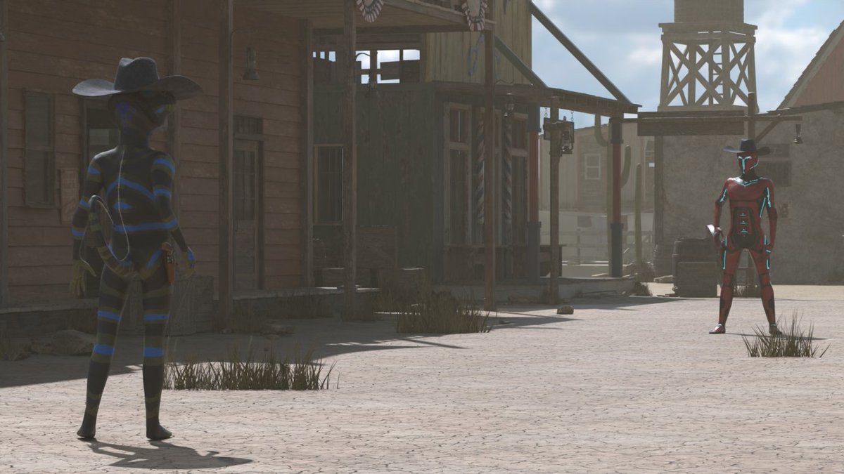 Throwback to this awesome wild-west standoff render we made a while back 💥

<a href="/chametheon/">Chametheon</a>
