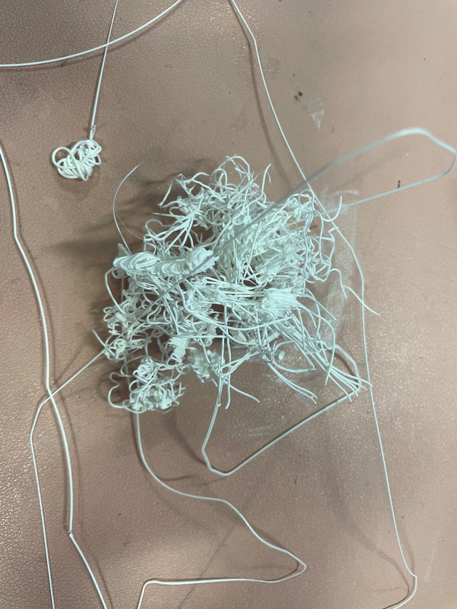We are so impressed that many of you re-use your "filament poop" as crafting material with other arts and crafts hobbies. 
What do you do with filament waste and fails?
#filamentfriday