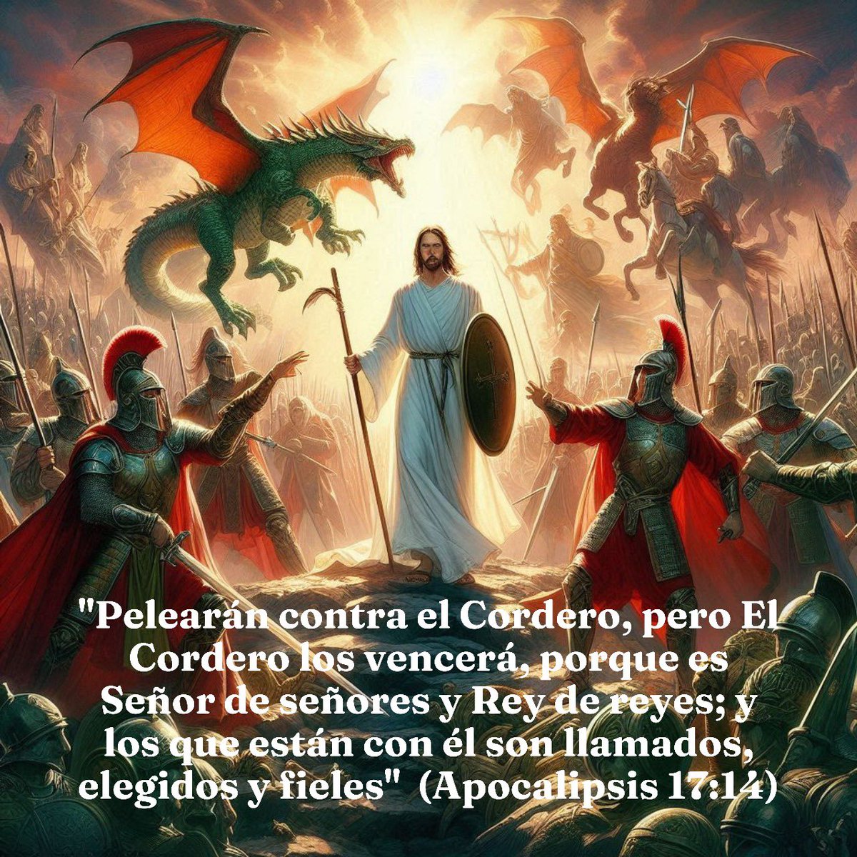 DanielJaime16's tweet photo. “El fiel pueblo de Dios, que ha sufrido durante tanto tiempo a manos de sus enemigos (cap. 6: 9- 11; 12: 13-17; 13: 7, 15), será librado cuando el "Señor de señores y Rey de reyes" despliegue su brazo poderoso y salga a defender la causa de los suyos.”CBA
Feliz día de preparación https://t.co/hV7J53ru7t
