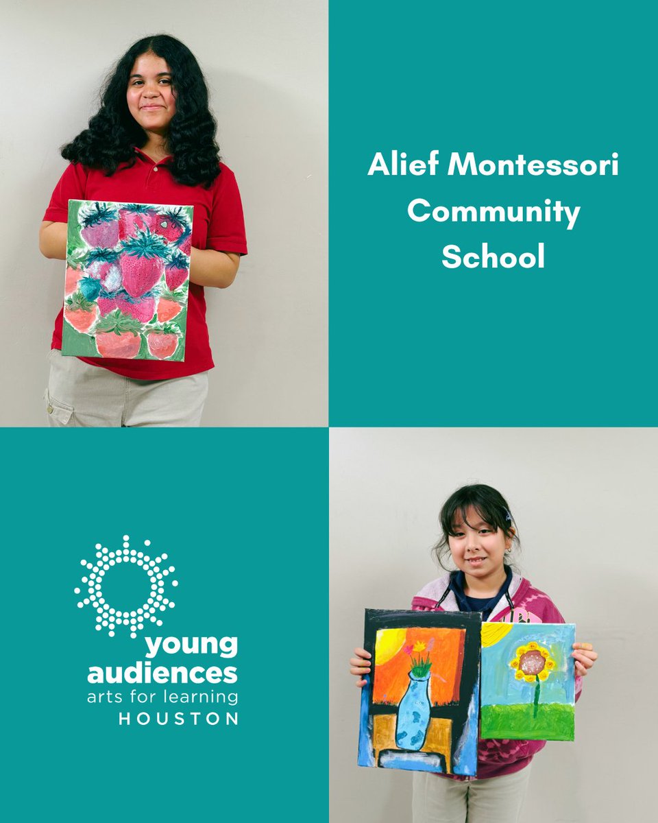 yahouston's tweet image. Our talented students at Alief Montessori Community School, under the guidance of our YAH teaching artist Judy Malone Stein, have brought some truly beautiful paintings to life!

Learn more about our programs! 
yahouston.org/programs

#StudentArt #artprograms #artsinschool