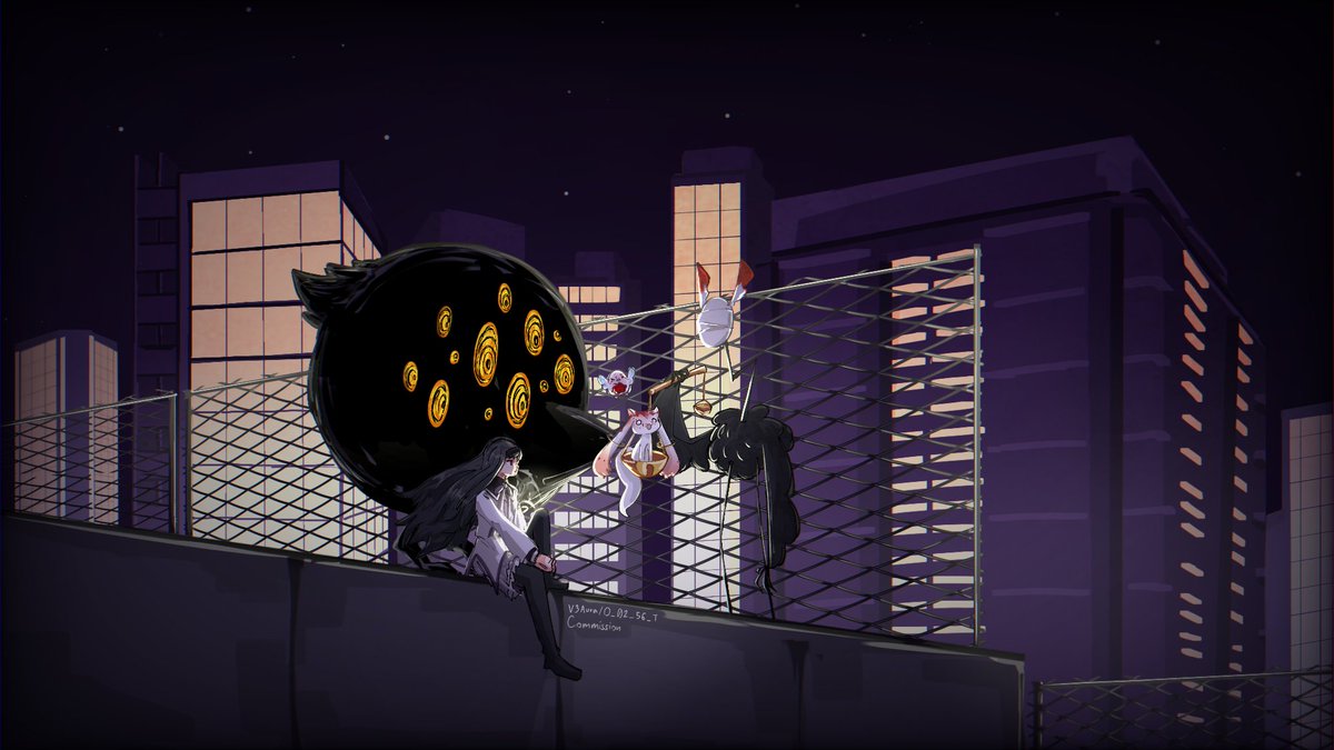 O_02_56_T's tweet photo. #ProjectMoon #Madoka https://t.co/QM8XLMiT2r